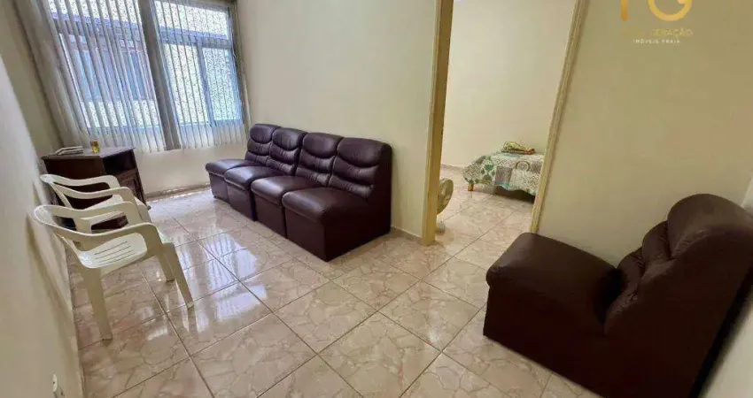 Apartamento com 1 dormitório à venda, 42 m² por R$ 245.000,00 - Canto do Forte - Praia Grande/SP