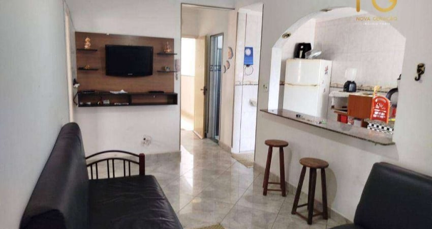 Apartamento com 2 dormitórios à venda, 51 m² por R$ 278.000,00 - Aviação - Praia Grande/SP