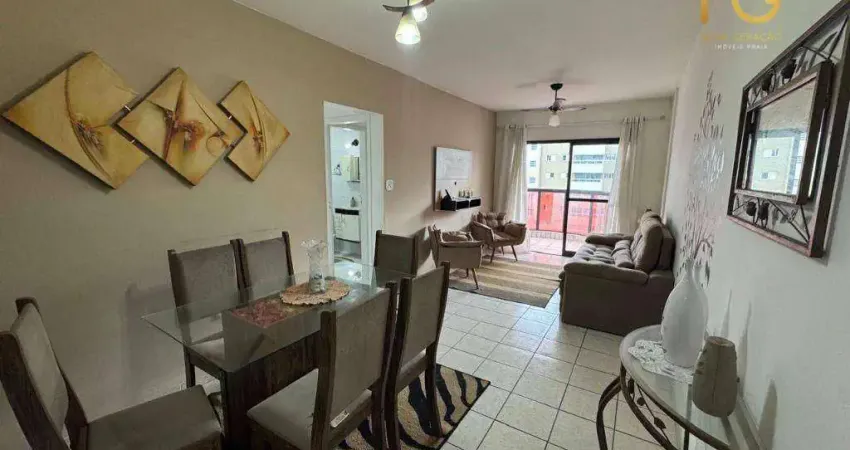 Apartamento com 2 dormitórios à venda, 77 m² por R$ 400.000,00 - Canto do Forte - Praia Grande/SP