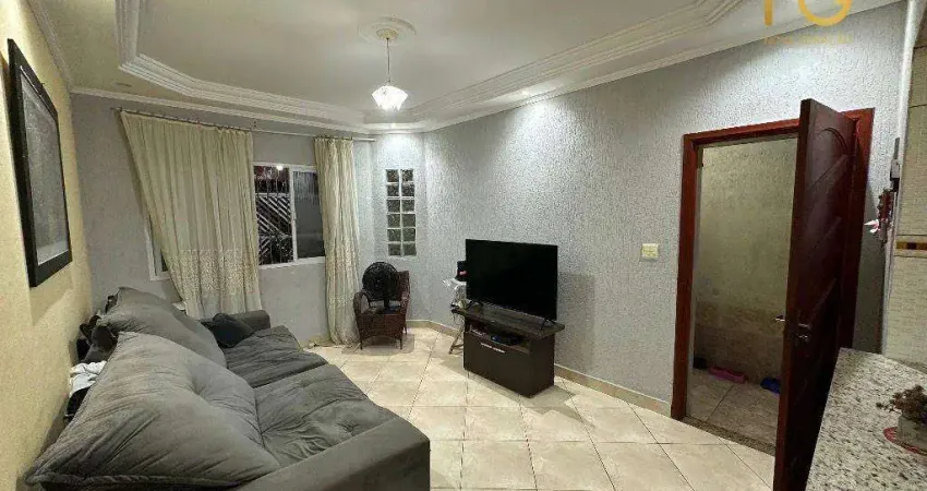Casa com 3 dormitórios à venda, 89 m² por r$ 530.000,00 - maracanã - praia grande/sp
