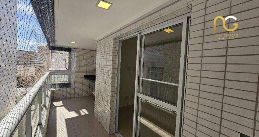 Apartamento com 1 dormitório à venda, 54 m² por R$ 340.000,00 - Vila Guilhermina - Praia Grande/SP