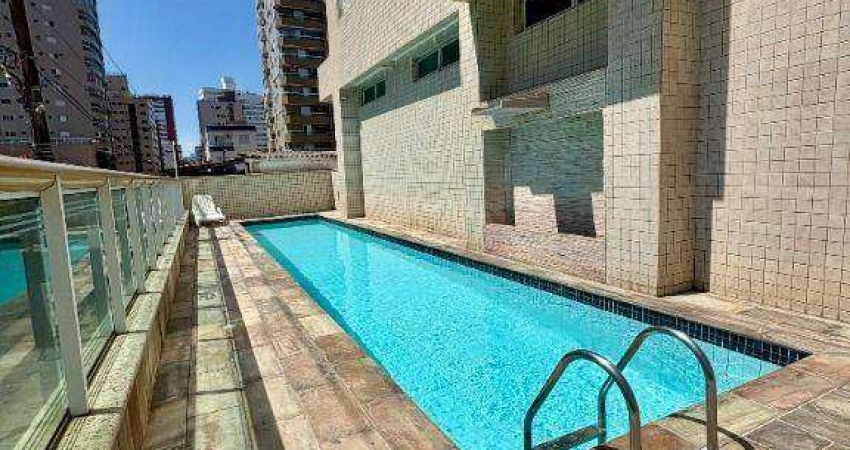 Apartamento  100 metros da praia , prédio com lazer