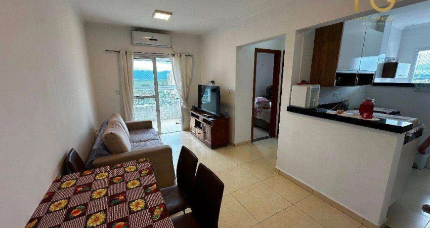 Apartamento com 1 dormitório à venda, 46 m² por R$ 275.000,00 - Tupi - Praia Grande/SP