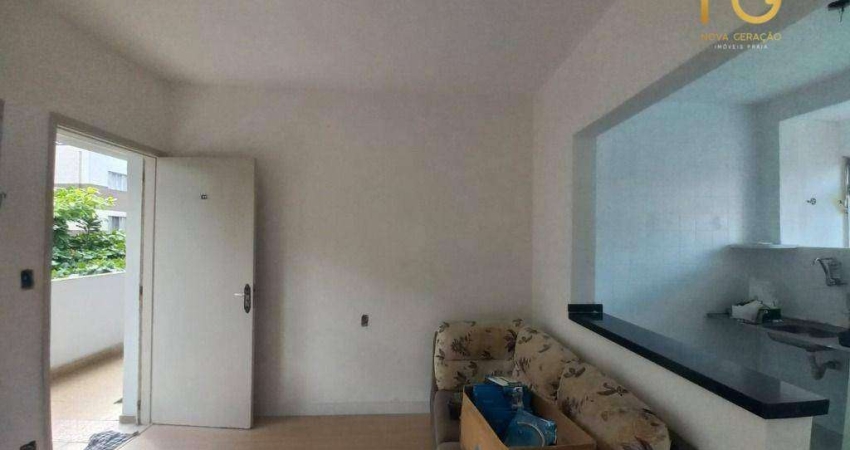 Apartamento com 1 dormitório à venda, 35 m² por R$ 210.000,00 - Vila Guilhermina - Praia Grande/SP