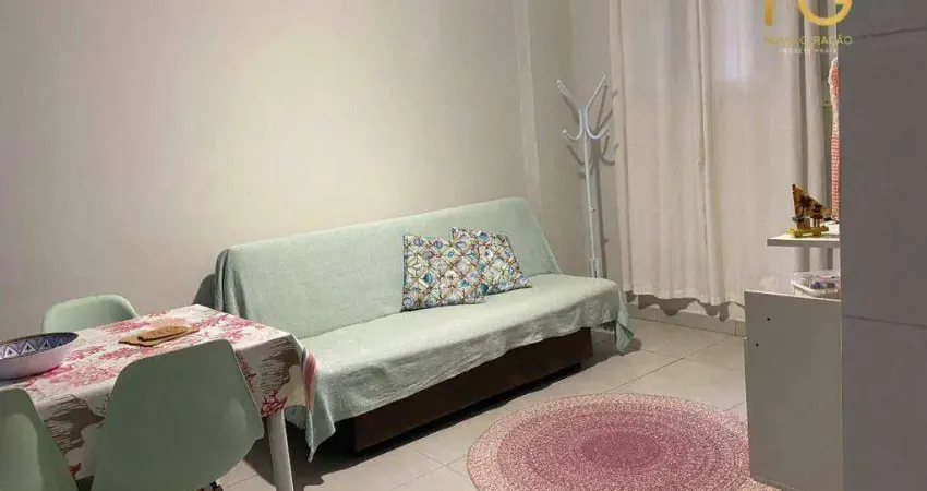 Apartamento com 1 dormitório à venda, 47 m² por R$ 250.000,00 - Vila Guilhermina - Praia Grande/SP