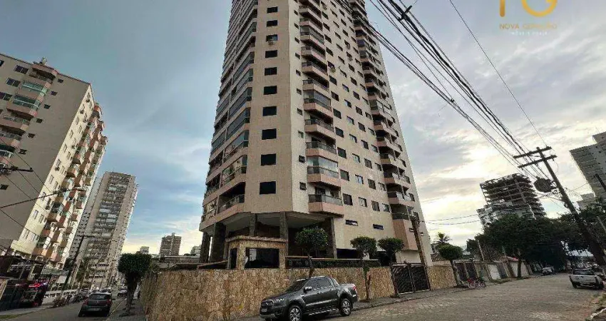 Apartamento com 2 dormitórios à venda, 77 m² por R$ 540.000,00 - Aviação - Praia Grande/SP