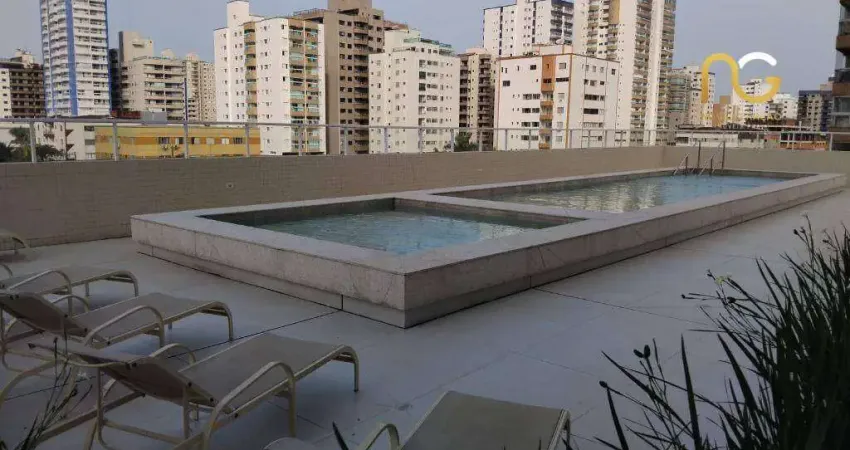 Apartamento  - Predio de Alto Padrão - 01 dormitorio 01 suite - Lazer Completo - Bairro Vila Tupi/Praia Grande-SP
