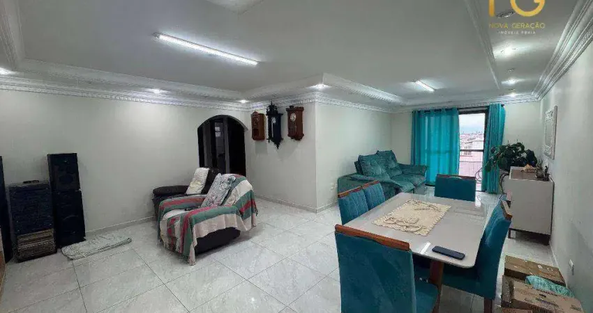 Apartamento com 4 dormitórios à venda, 150 m² por R$ 650.000,00 - Vila Assunção - Praia Grande/SP
