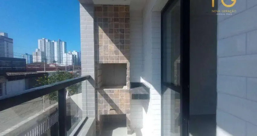 Apartamento Duplex com 3 dormitórios à venda, 101 m² por R$ 475.000,00 - Maracanã - Praia Grande/SP