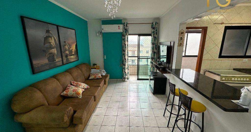 Apartamento com 1 dormitório à venda, 64 m² por R$ 310.000,00 - Tupi - Praia Grande/SP