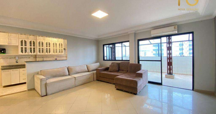 Cobertura com 3 dormitórios à venda, 144 m² por R$ 670.000,00 - Mirim - Praia Grande/SP