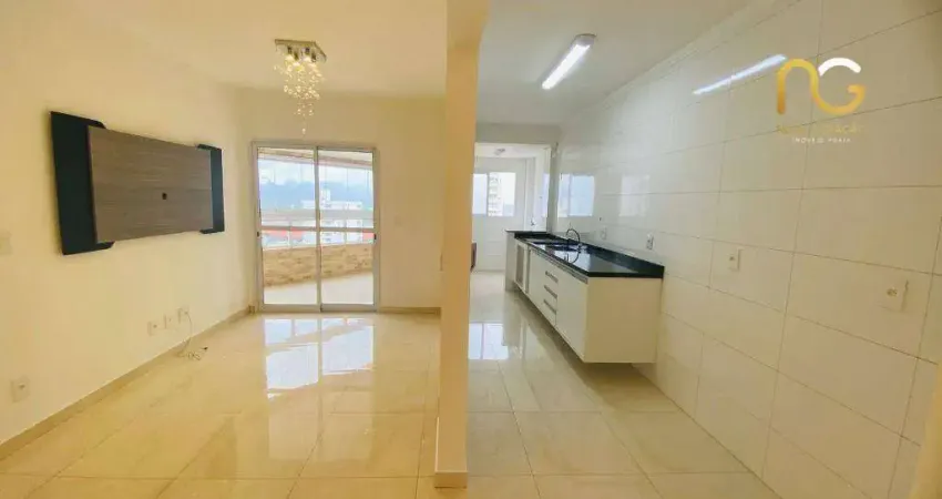 Apartamento com 1 dormitório à venda, 60 m² por R$ 395.000,00 - Vila Guilhermina - Praia Grande/SP
