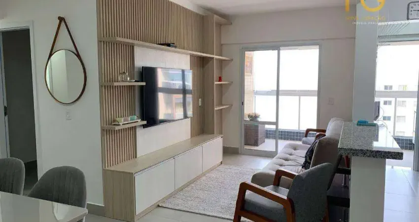 Apartamento com 2 dormitórios à venda, 86 m² por r$ 910.000,00 - aviação - praia grande/sp