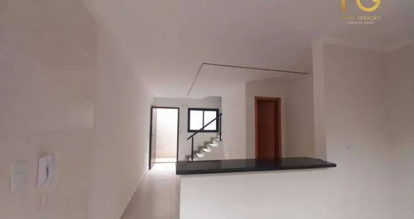 Sobrado com 2 dormitórios à venda, 63 m² por R$ 350.000,00 - Mirim - Praia Grande/SP