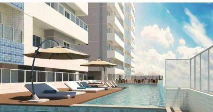 Apartamento alto padrão - 02 dormitorios 01 suite - lazer completo - bairro ocian/praia grande-sp