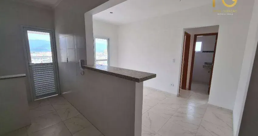 Apartamento com 2 dormitórios à venda, 67 m² por r$ 490.000,00 - caiçara - praia grande/sp