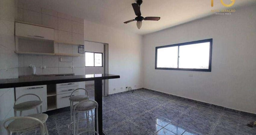 Kitnet com 1 dormitório à venda, 38 m² por R$ 226.000,00 - Vila Guilhermina - Praia Grande/SP