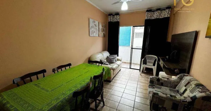 Apartamento com 1 dormitório à venda, 45 m² por R$ 215.000,00 - Caiçara - Praia Grande/SP