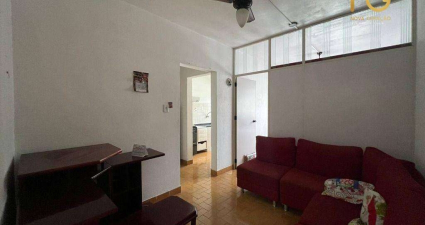 Kitnet com 1 dormitório à venda, 32 m² por R$ 190.000,00 - Canto do Forte - Praia Grande/SP