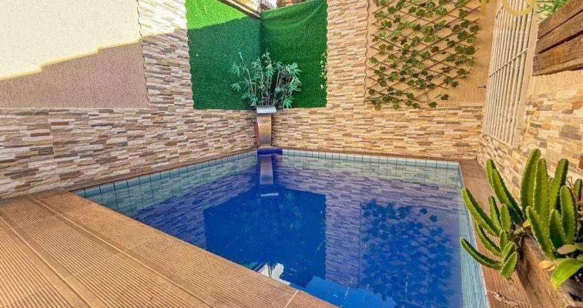 Casa com 2 dormitórios à venda, 70 m² por R$ 420.000 - Caiçara - Praia Grande/SP