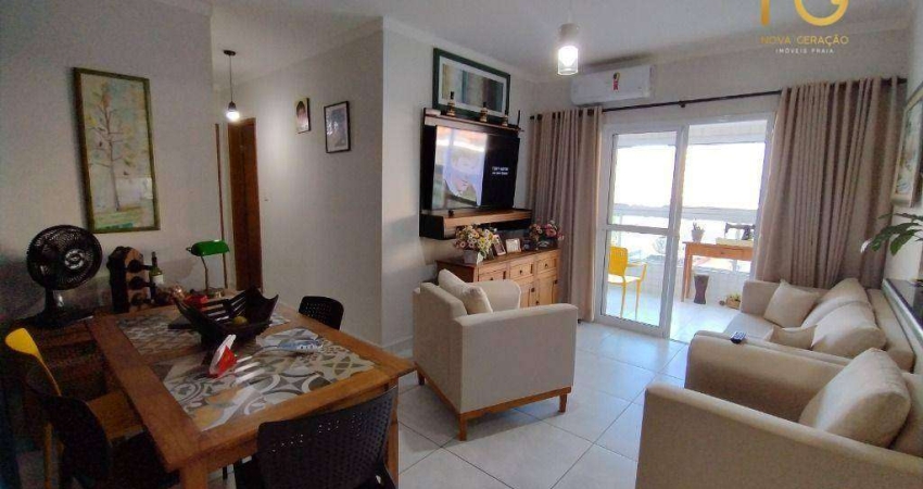 Apartamento com 2 dormitórios à venda, 75 m² por R$ 510.000,00 - Tupi - Praia Grande/SP
