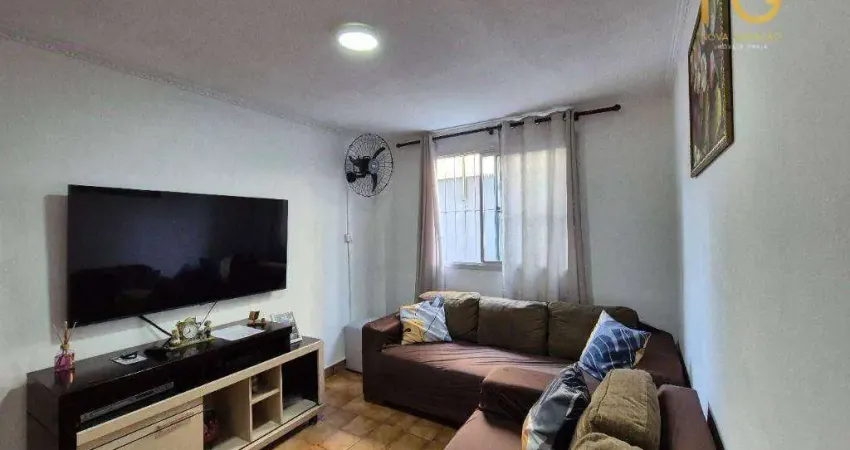 Apartamento com 1 dormitório à venda, 47 m² por R$ 220.000,00 - Boqueirão - Praia Grande/SP