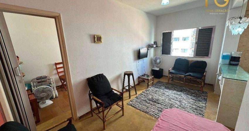 Apartamento com 1 dormitório à venda, 46 m² por R$ 200.000,00 - Aviação - Praia Grande/SP