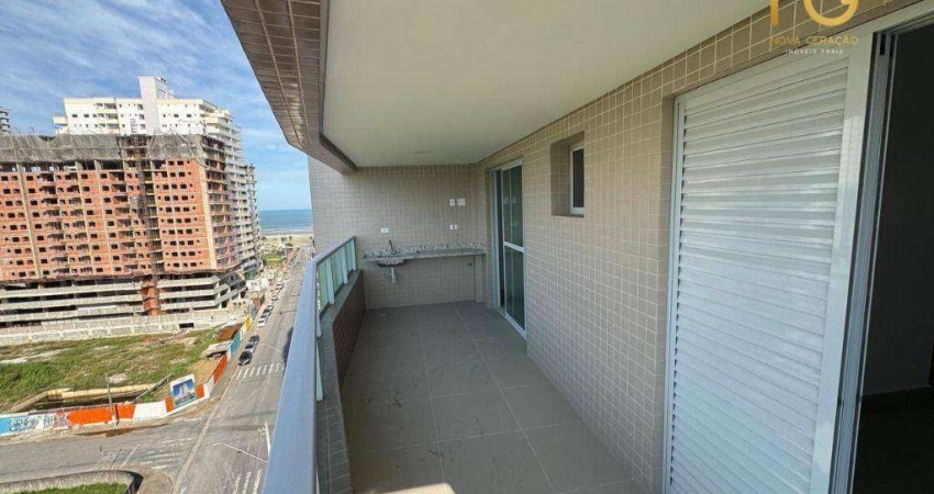Apartamento com 3 dormitórios à venda, 101 m² por R$ 740.000,00 - Aviação - Praia Grande/SP