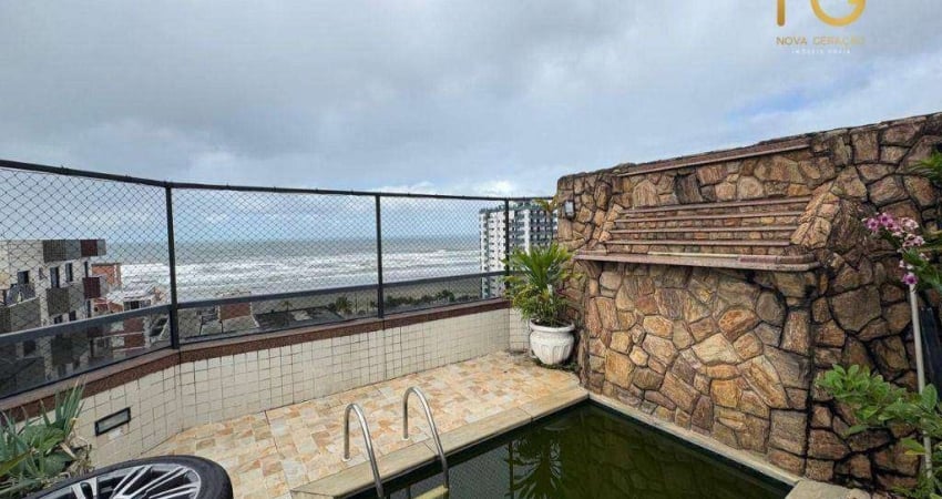 Cobertura com 3 dormitórios à venda, 138 m² por R$ 1.450.000,00 - Tupi - Praia Grande/SP