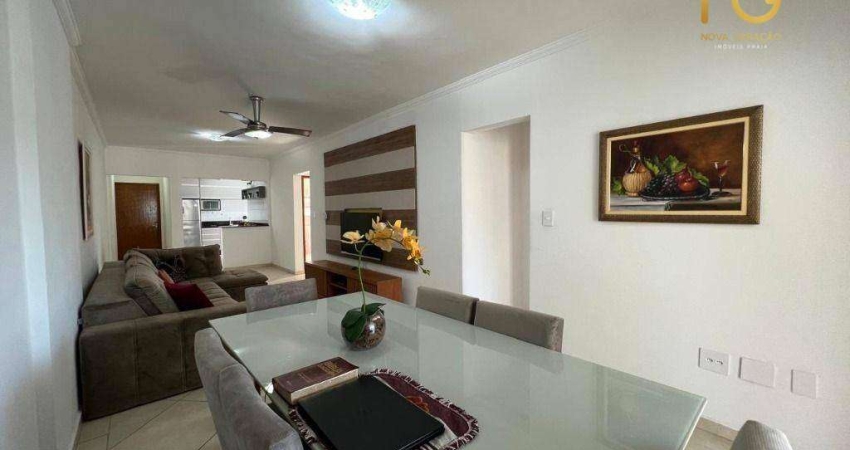 Apartamento com 3 dormitórios à venda, 120 m² por R$ 1.180.000 - Canto do Forte - Praia Grande/SP