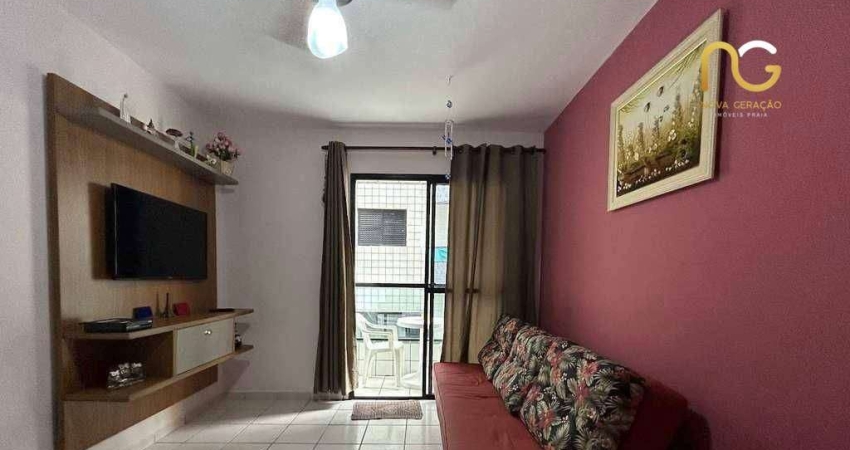 Apartamento com 1 dormitório à venda, 52 m² por R$ 290.000,00 - Vila Assunção - Praia Grande/SP