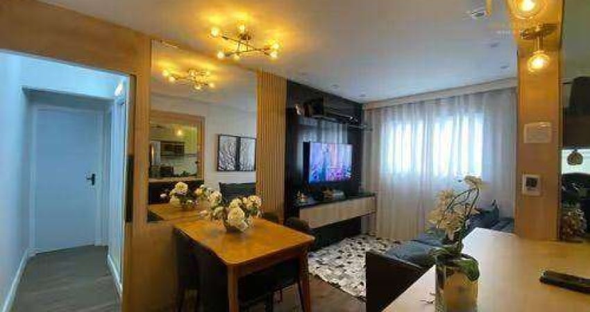 Apartamento com 2 dormitórios à venda, 60 m² por R$ 400.000,00 - Vila Guilhermina - Praia Grande/SP
