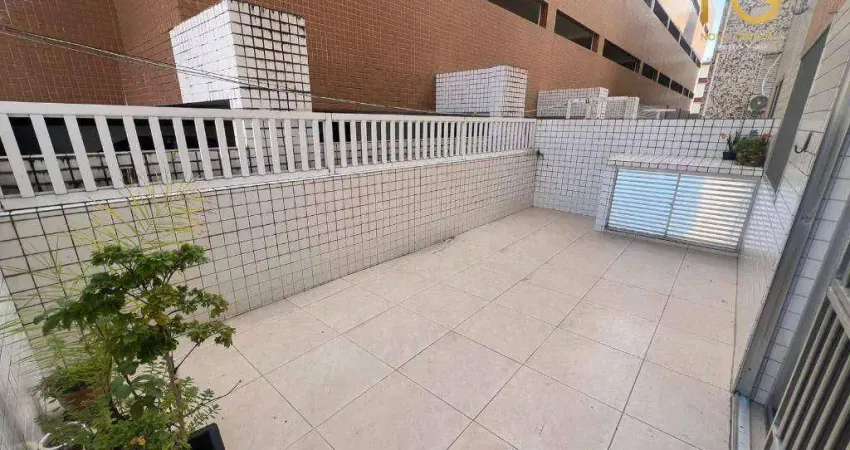 Apartamento com Quintal no Canto do Forte 01 dormitório