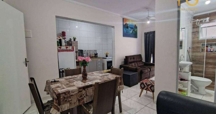 Apartamento 1 dormitório 125 metros da praia R$ 250.000,00