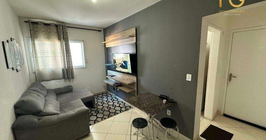 Apartamento com 2 dormitórios à venda, 52 m² por R$ 340.000,00 - Ocian - Praia Grande/SP
