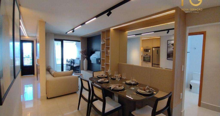 Apartamento com 2 dormitórios à venda, 73 m² por R$ 867.040,00 - Aviação - Praia Grande/SP