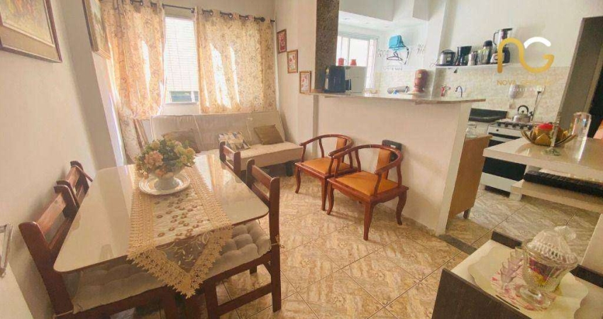 Apartamento com 1 dormitório à venda, 41 m² por R$ 268.000,00 - Aviação - Praia Grande/SP