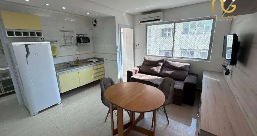 Apartamento com 1 dormitório à venda, 46 m² por R$ 269.000,00 - Boqueirão - Praia Grande/SP