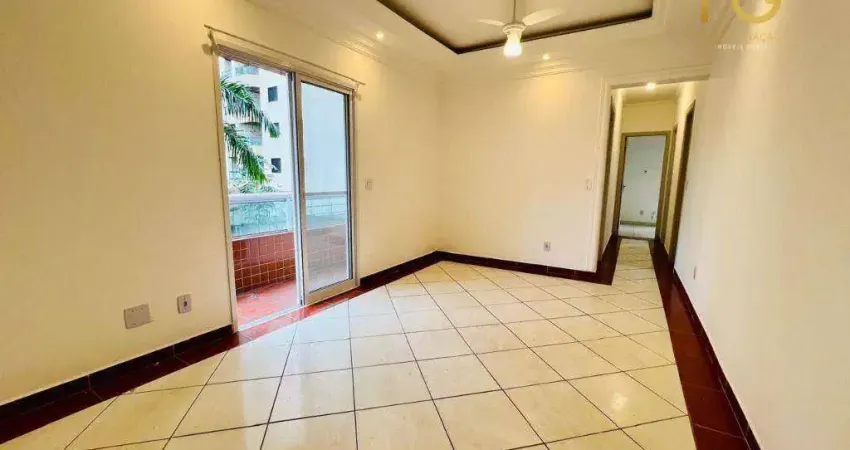 Apartamento com 2 dormitórios à venda, 77 m² por R$ 349.000,00 - Vila Guilhermina - Praia Grande/SP