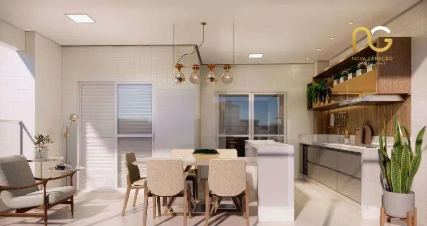 Apartamento com 2 dormitórios à venda, 79 m² por r$ 617.110,20 - vilamar - praia grande/sp