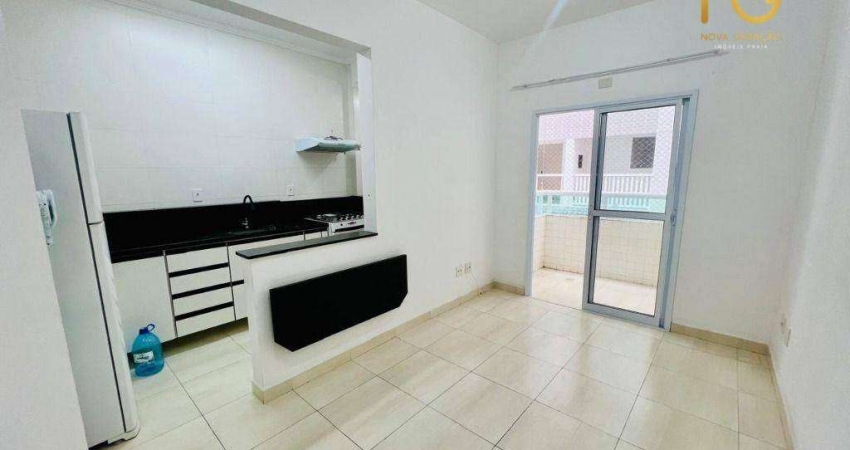 Apartamento CANTO DO FORTE com 1 dormitório à venda, 43 m² por R$ 310.000 - Canto do Forte - Praia Grande/SP