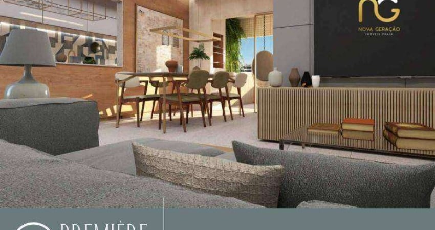 Cobertura com 4 dormitórios à venda, 370 m² por R$ 5.500.000,00 - Canto do Forte - Praia Grande/SP