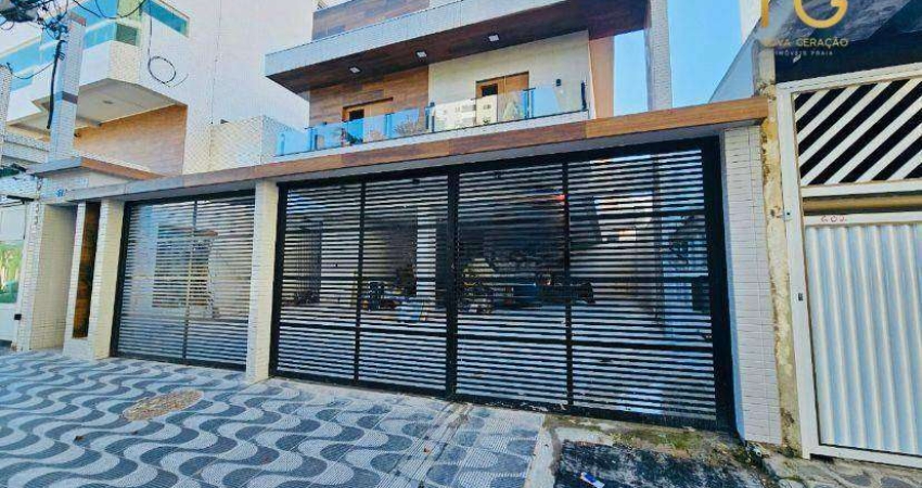 Casa com 2 dormitórios à venda, 62 m² por R$ 370.000,00 - Vila Guilhermina - Praia Grande/SP