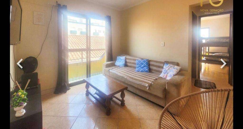 Apartamento com 1 dormitório à venda, 42 m² por R$ 245.000,00 - Aviação - Praia Grande/SP