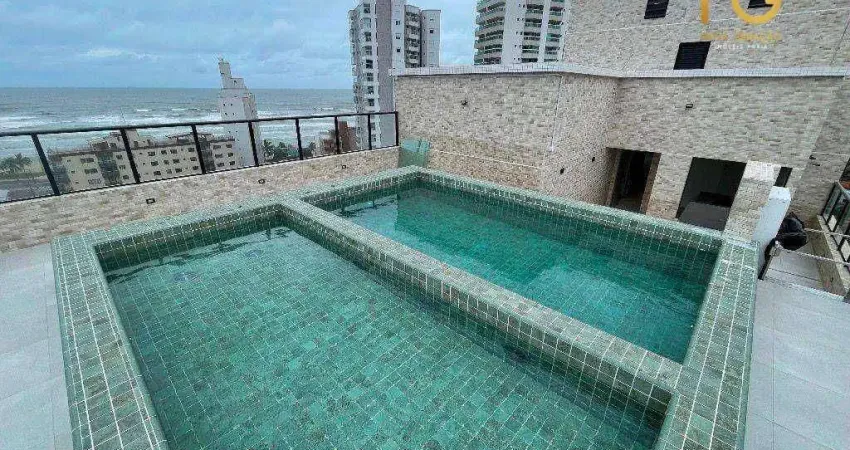 Apartamento com 1 dormitório à venda, 57 m² por R$ 365.000,00 - Caiçara - Praia Grande/SP
