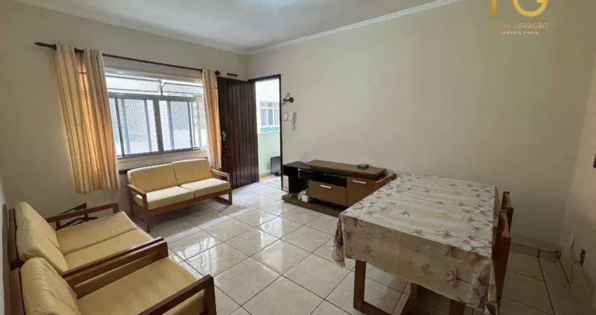 Apartamento com 2 dormitórios à venda, 53 m² por R$ 345.000,00 - Canto do Forte - Praia Grande/SP