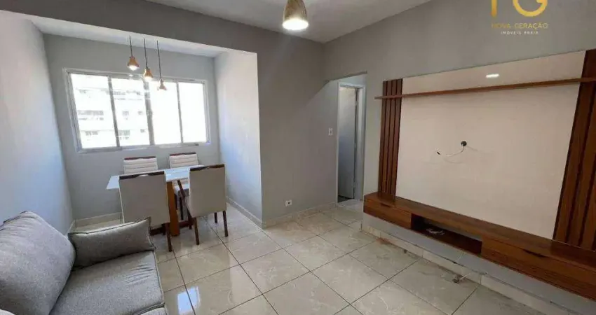 Apartamento com 2 dormitórios à venda, 79 m² por r$ 365.000,00 - caiçara - praia grande/sp