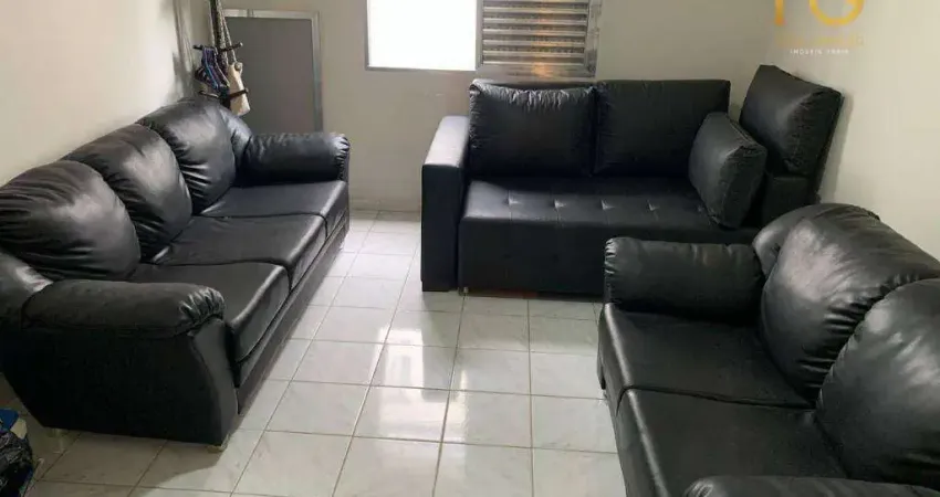 Kitnet com 1 dormitório à venda, 30 m² por r$ 220.000,00 - boqueirão - praia grande/sp