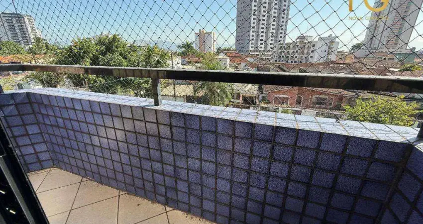 Apartamento com 2 dormitórios à venda, 62 m² por R$ 280.000,00 - Boqueirão - Praia Grande/SP