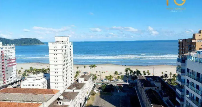 Apartamento com 3 dormitórios à venda, 118 m² por R$ 1.400.000,00 - Canto do Forte - Praia Grande/SP